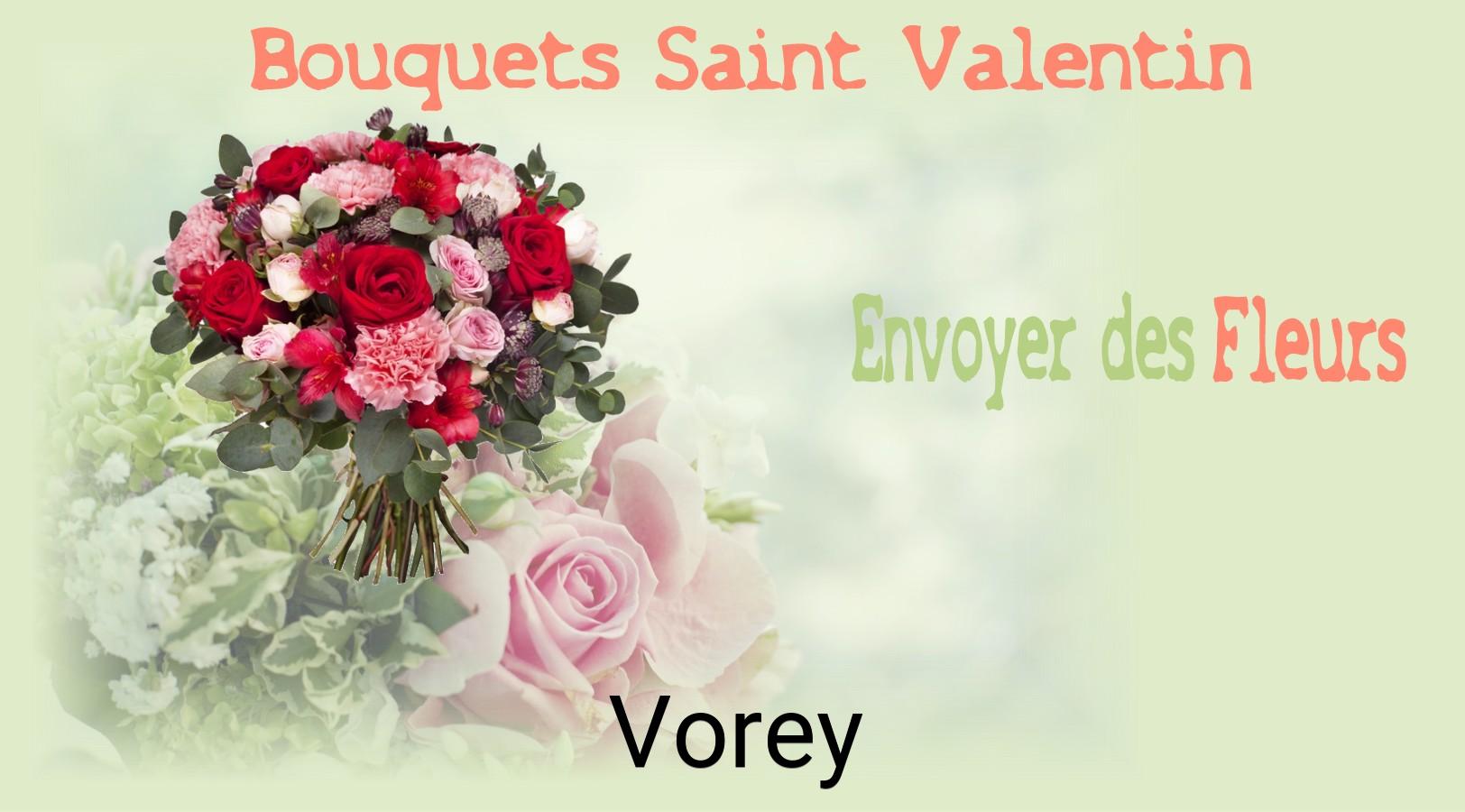 Roses de Saint-Valentin livrées à Vorey